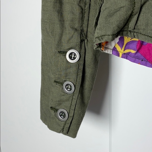 Next army green blazer size 7-8 years - Picture 4 of 4